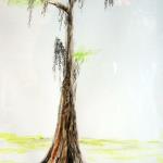 Susan L. Tanner "Cypress" Watercolor 