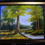 Emma Kay Robinson "Landscape" Oil on Canvas 12"x16"