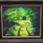 Emma Kay Robinson "Mandy's Trail" Oil on Canvas 16"x20"