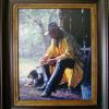 Martin Grelle "Quiet Time" Limited Edition Giclee on Canvas 